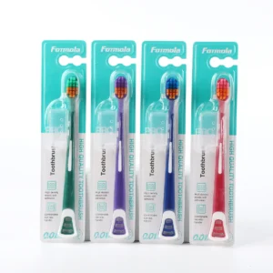 Toothbrush with tongue brush  2 in 1