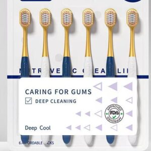 6 affordable packs toothbrush